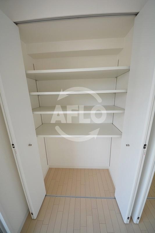 収納　ドゥーエ谷町　収納もあります