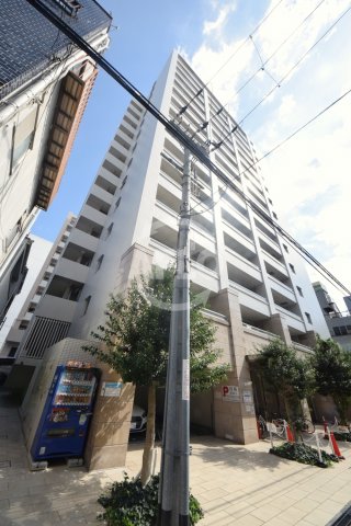 建物外観　ドゥーエ谷町　重厚感のある外観