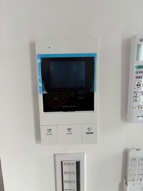 セキュリティ　※別部屋参考写真