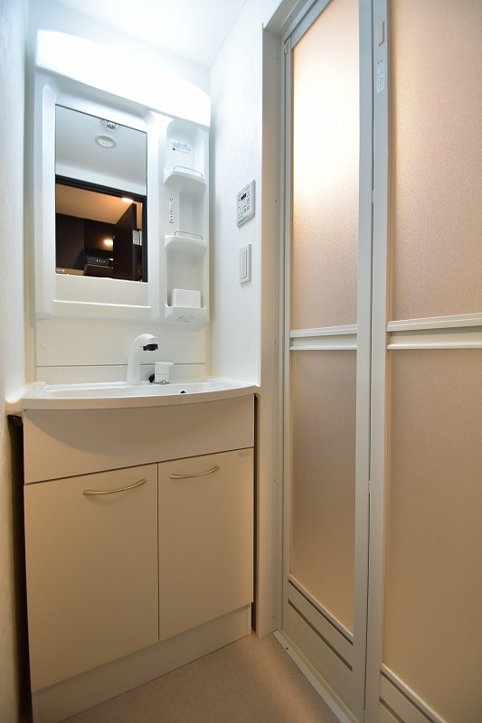 洗面設備　お問合せはシティホーム海田センター　082-821-2227