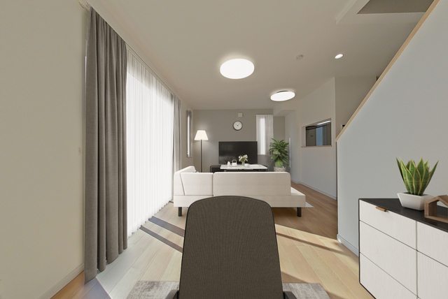 居室・リビング　写真内の家具・家電類はＣＧによるイメージです。