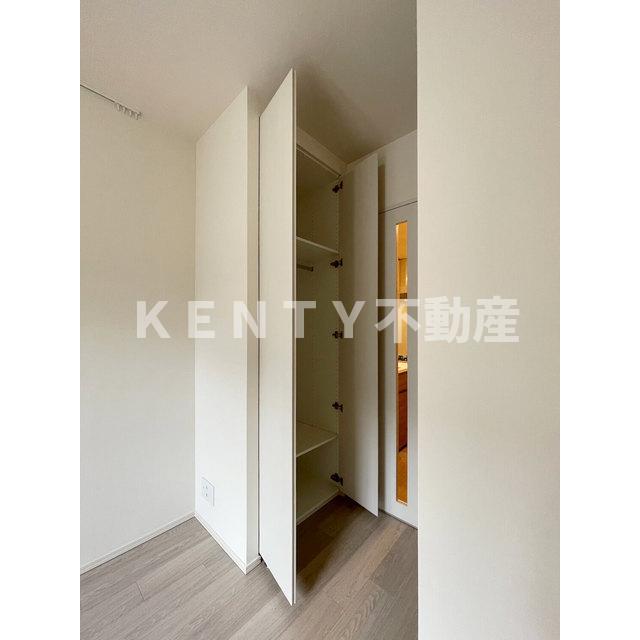 収納　十分な収納スペースがあります