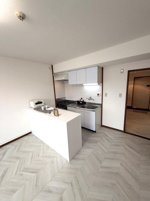 居室・リビング　家電収納キャビネットが付きました♪