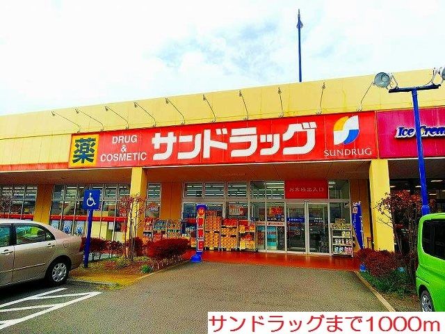 ドラックストア　サンドラッグ（ドラッグストア）まで1000m