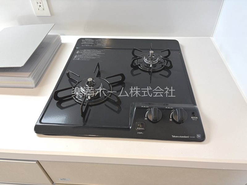 その他　2口ガスシステムキッチン♪