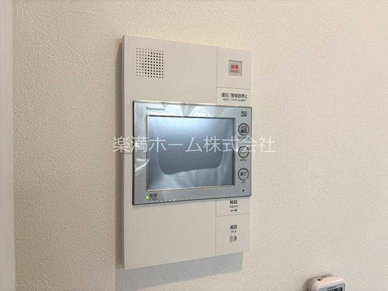 セキュリティ　モニターホンで安心♪