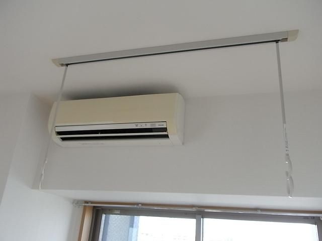 その他設備　便利な室内物干し