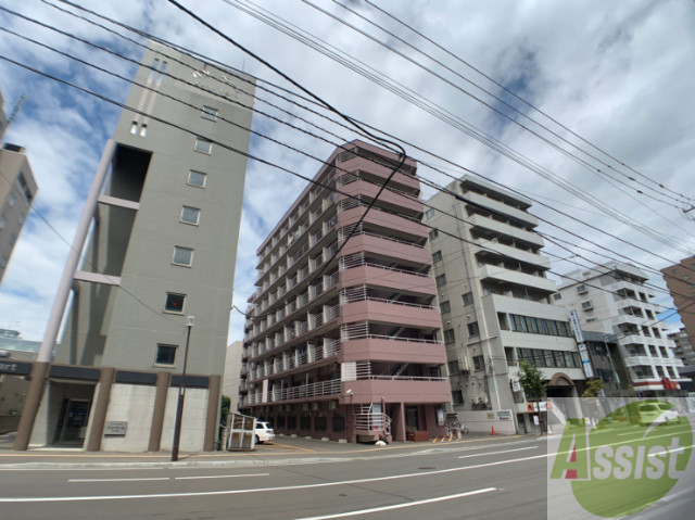 建物外観　札幌市北区北１３条西　「エルムハイデンス」