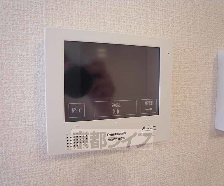 セキュリティ　来客も安心ですね