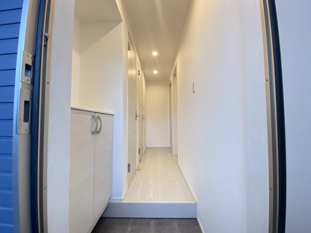 玄関　ゆったりとした玄関です