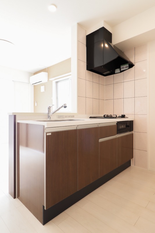 キッチン　図面と現状に相違がある場合には現状を優先