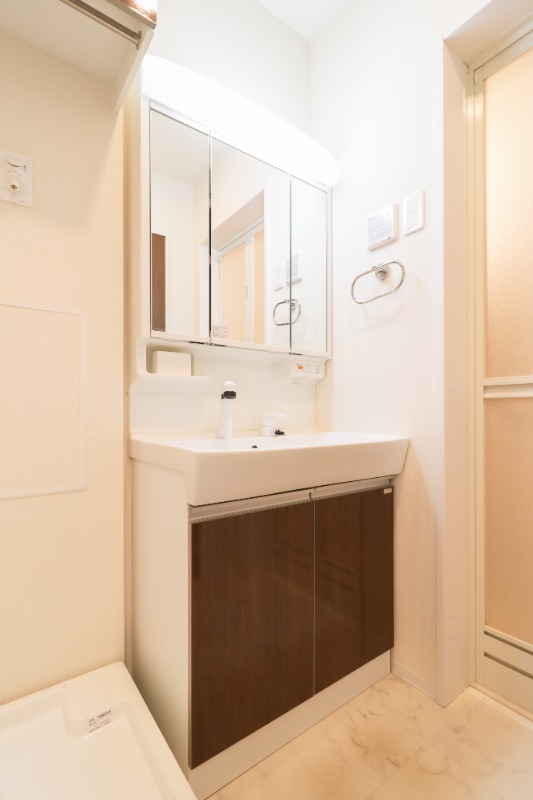 洗面設備　図面と現状に相違がある場合には現状を優先