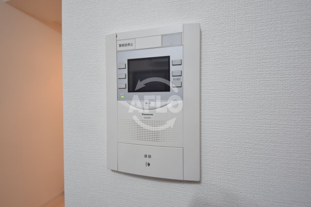 セキュリティ　Luxe難波南　モニター付きインターホン