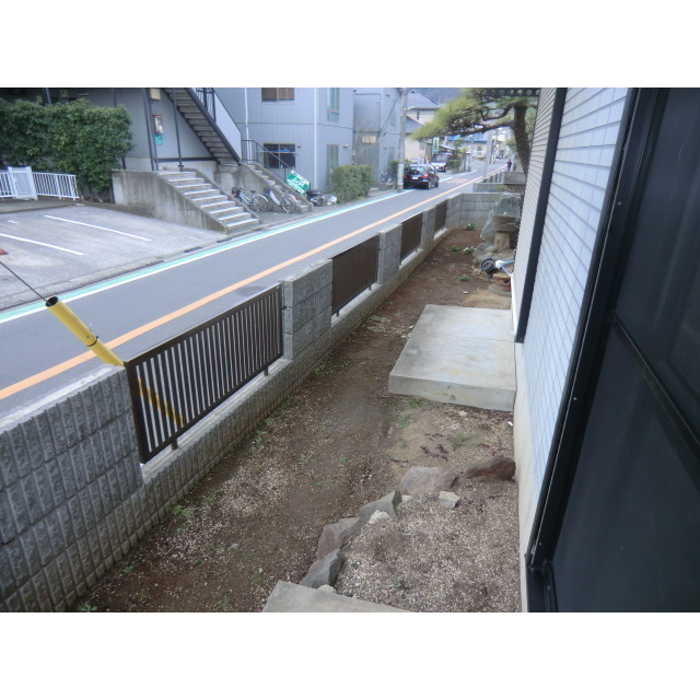 眺望　南面はテラス風になってます♪