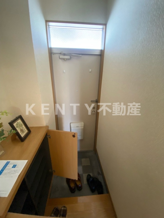 玄関　ゆったりとした玄関です