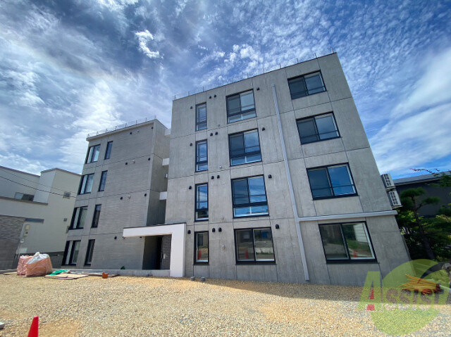 建物外観　札幌市豊平区月寒西３条「ＮｅｘｔＡｖｅ．ＴＳＵＫＩＳＡＭＵ」
