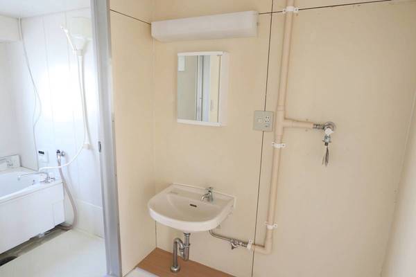 洗面設備　ビレッジハウスの同一物件・同一タイプの間取りの写真です