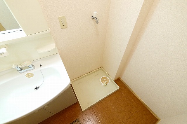 洗面設備　広い洗面スペース