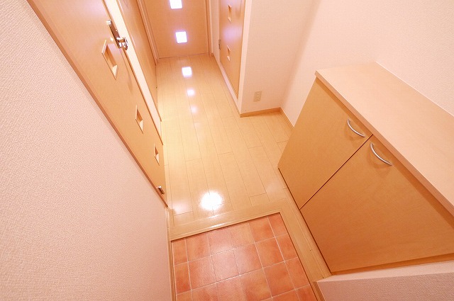 玄関　ゆったりとした玄関です