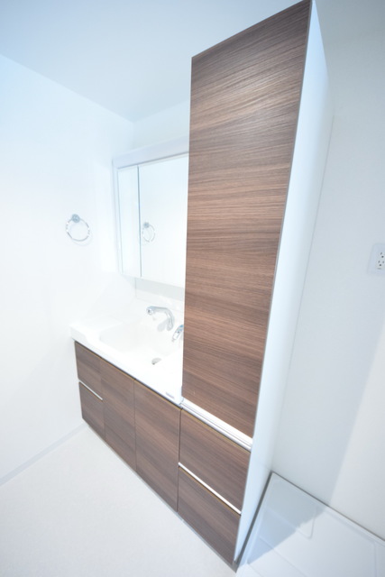 洗面設備　～女性に嬉しい設備です～