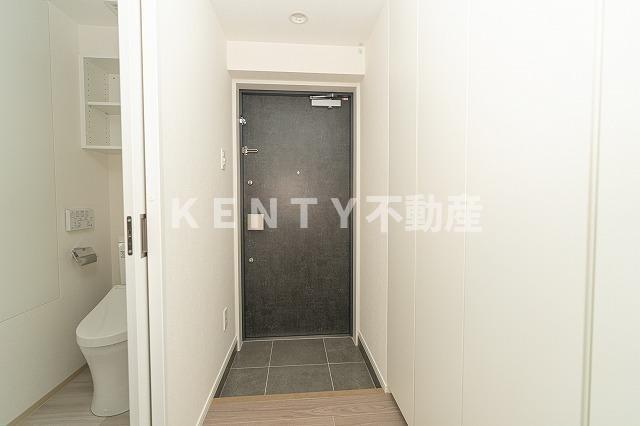 玄関　落ち着いた玄関です