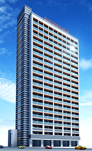 建物外観　建築時パース