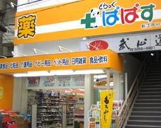ドラックストア　どらっぐぱぱす 新江戸川橋店（ドラッグストア）まで251m