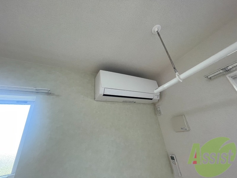 その他設備　エアコンが付いているので夏も冬も快適ですね～