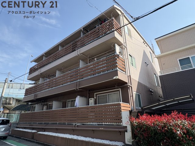 建物外観　バイク置場もついてます！