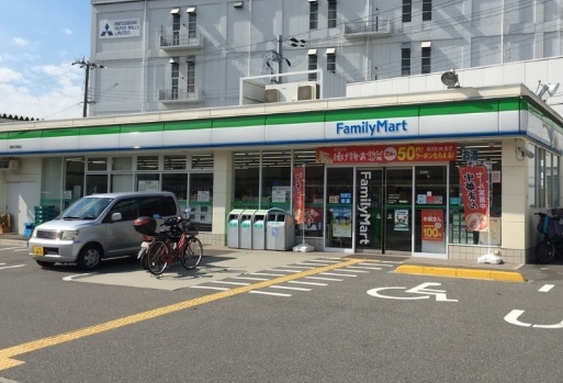 コンビニ　ファミリーマート 福島北港通店（コンビニ）まで308m