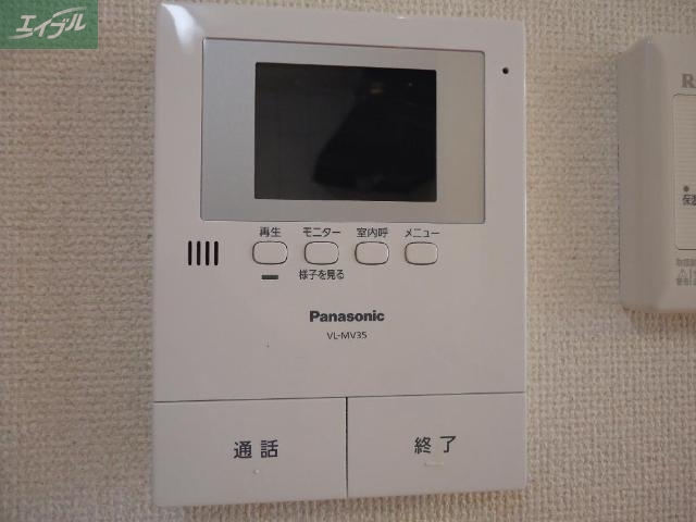 セキュリティ　カメラ付インターホン（イメージ）