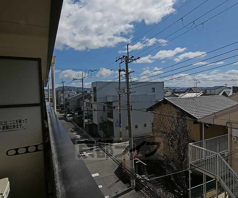 眺望　ベランダからの風景です。