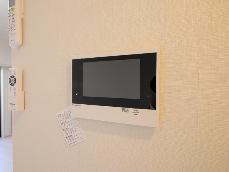 セキュリティ　来訪者が確認できて安心のTVモニターホン