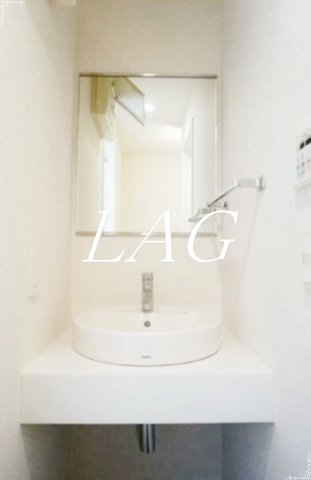 洗面設備　洗面台です。