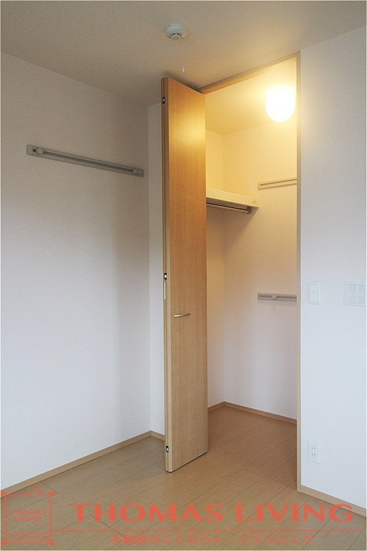 収納　ウォークインクローゼットが付いております。