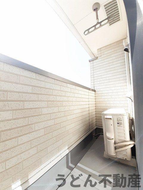 バルコニー　うどん県のお部屋探しはうどん不動産へ うどんちゃんとLINE