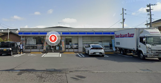 コンビニ　ローソン 丸亀塩屋町店（コンビニ）まで387m