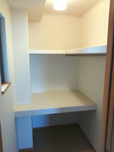 収納　ウォークインクローゼット