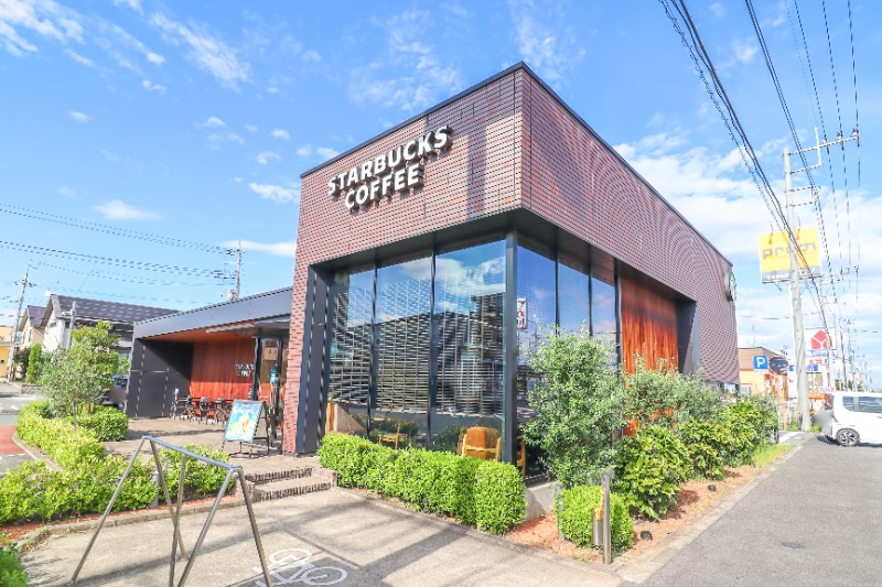 飲食店　スターバックスコーヒー宇都宮ゆいの杜店（飲食店）まで1236m