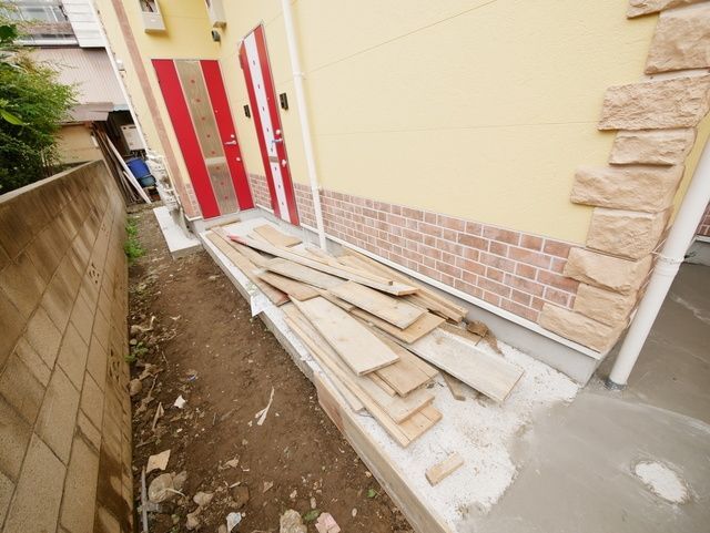 エントランス　新築建設時のお写真です