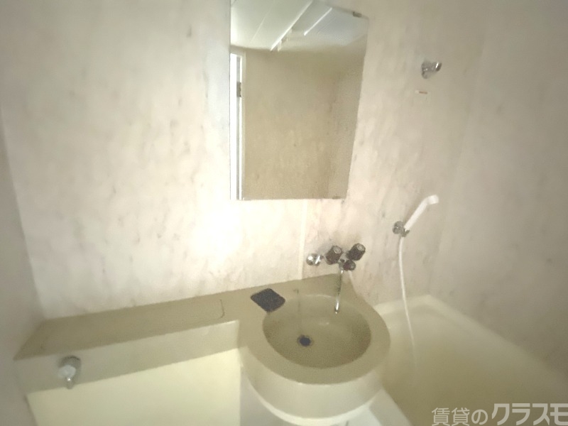 洗面設備　独立タイプではありませんが・・。