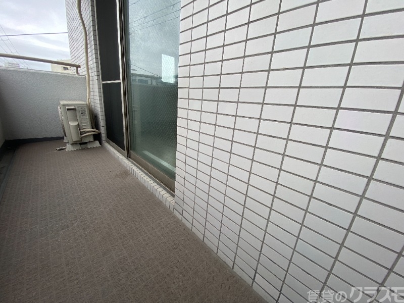 バルコニー　バルコニーはこんな感じです。