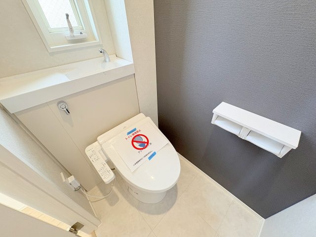 トイレ　ゆったりとした空間のトイレです