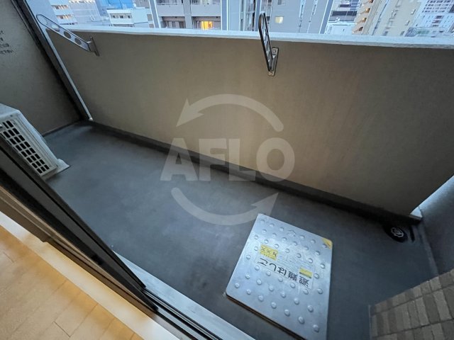 バルコニー　プレサンス立売堀アーバンスタイル　バルコニー