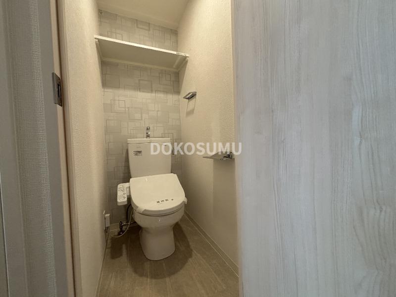 トイレ　毎日使う場所だからこそ、心地よさと清潔感にこだわりました。