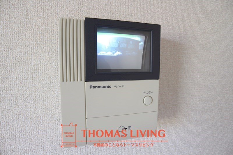 セキュリティ　TVモニターホンで誰が来たかわかります。