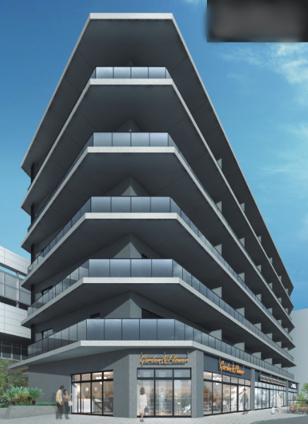 建物外観　外観パース