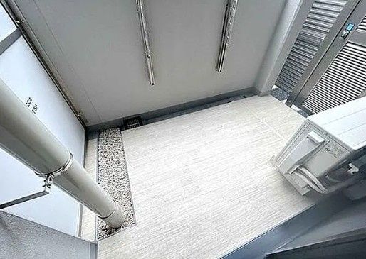 バルコニー　お洗濯にも便利なバルコニー付き