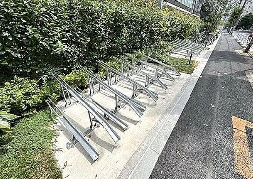 駐車場　駐輪場です。