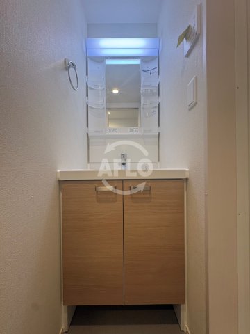 洗面設備　ハーモニーテラス鷹合　独立洗面台